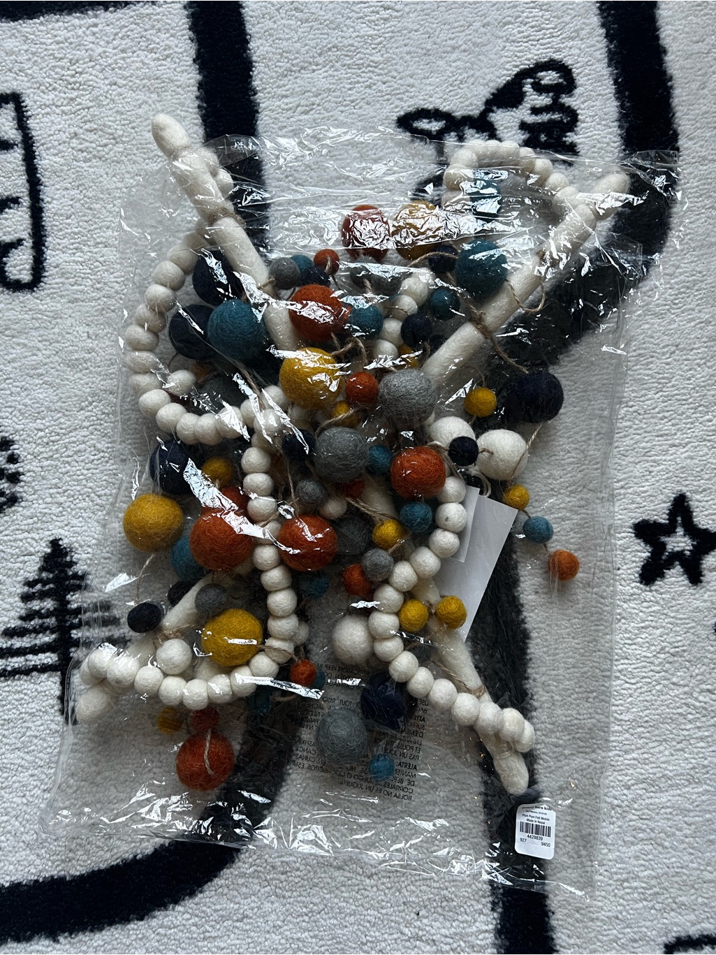 Nwt West Elm X Pbk Felted Pom-Pom Mobile — image 5 of 5